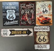 Route 66 Metal Sign Bundle