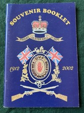 Ulster Volunteer Force 1912 - 2002 Book.