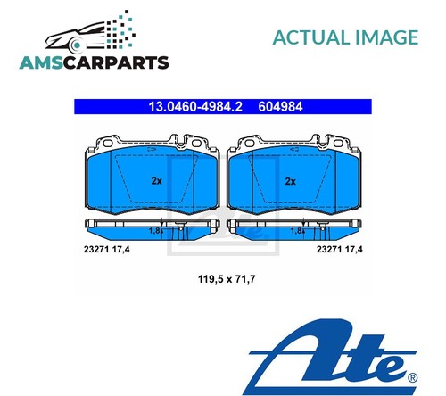 Brake pads set - brake, pad