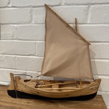 Vintage Scratch Built Fishing