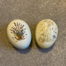 2 Floral Decoration Ceramic