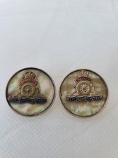  Royal Artillery Brooch Sweetheart Badge Brooch X 2