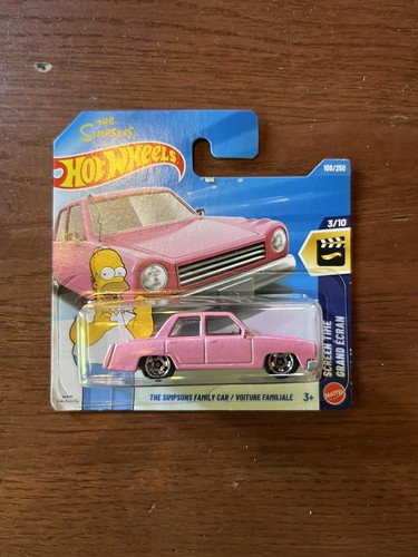 The simpsons family car - family, (pink)