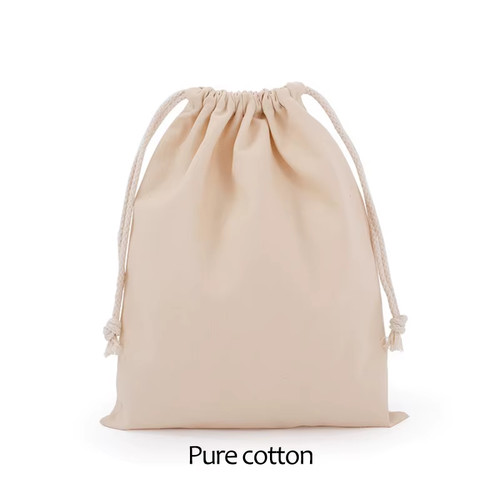 Cotton drawstring storage - cotton,
