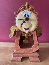 Disney Parks Exclusive Cogsworth Clock Beauty and the Beast Paris