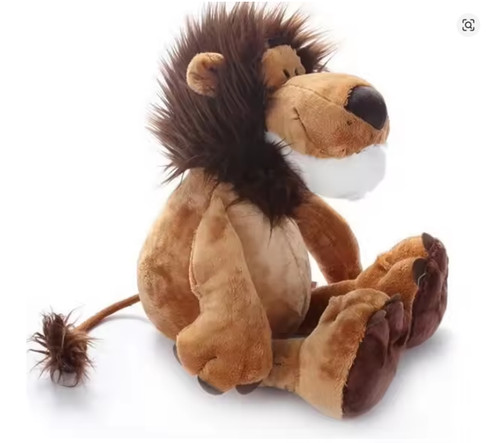 Realistic lion plush soft - realistic,