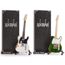 Status Quo Miniature Guitar Set | Francis Rossi | Rick Parfitt | Handmade Gifts