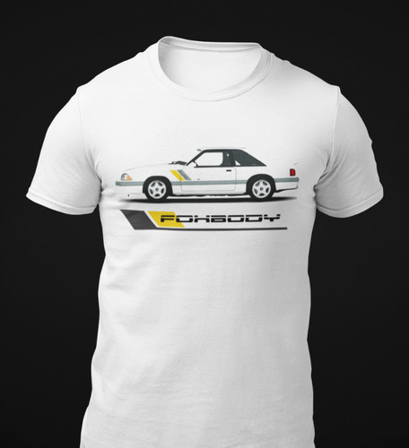1989 mustang ssc short sleeve - mustang, short-sleeve