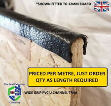 EDGE TRIM - Interior Exterior - PVC EDGING Rubber fits 10mm to 12mm