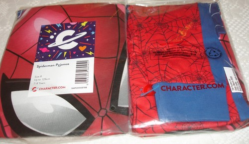Spider man pyjamas pjs age - pjs, 7-8