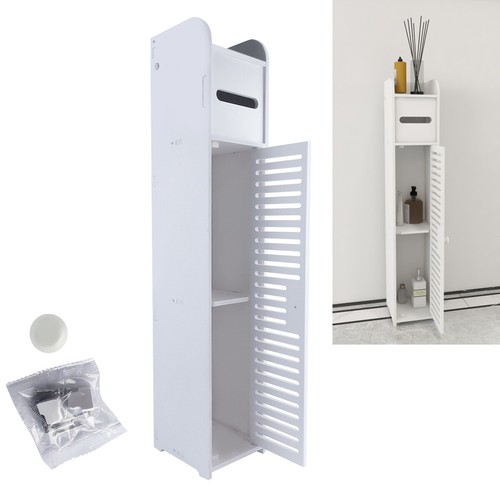 White pvc slim bathroom - pvc,