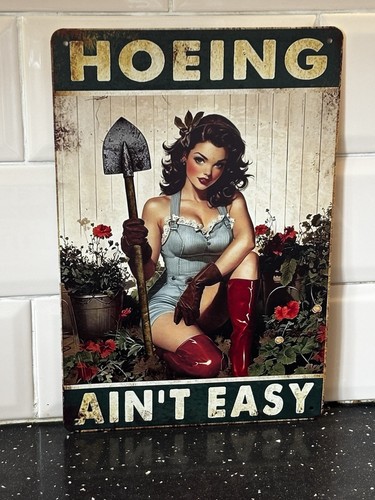 Humorous stunning garden sign - garden,