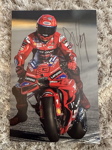 Marc marquez hand signed - marc,
