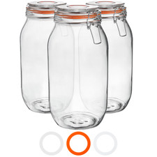 Glass Storage Jars Airtight