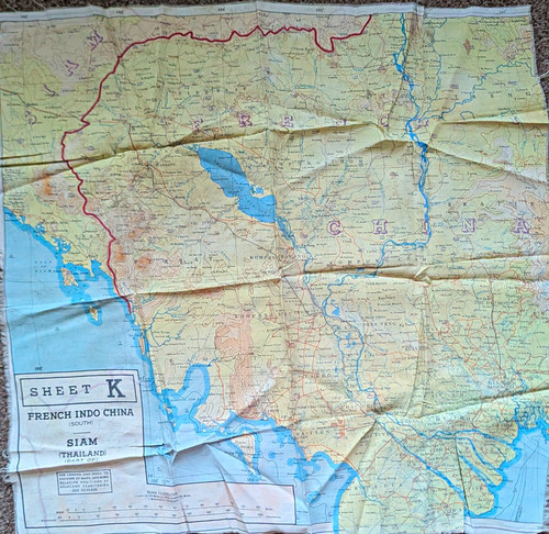 Ww2 british silk escape - british,
