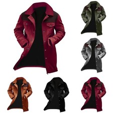 Men Suede Jackets Spring Fall