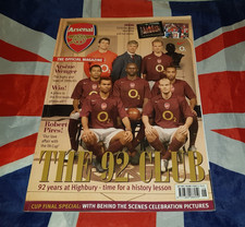 Arsenal The 92 Club Official