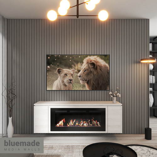 1600mm media wall furniture - 1600mm,