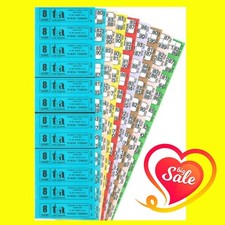 Bingo Tickets Bingo Books 8