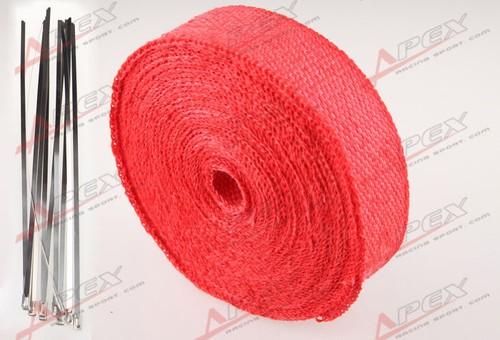 Fiberglass exhaust thermo - thermo, wrap