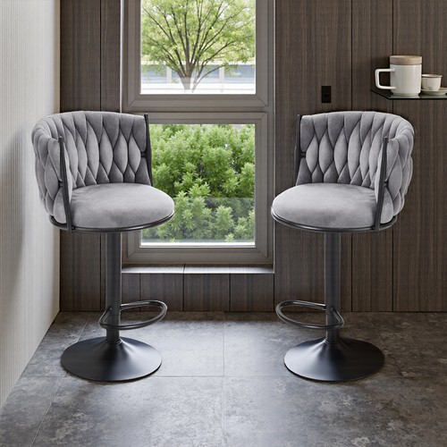 Modern swivel bar stools set - modern,