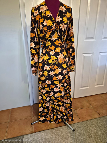 Joe browns black yellow floral - black,