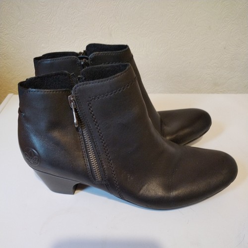 Rieker woman black heeled - woman’s,