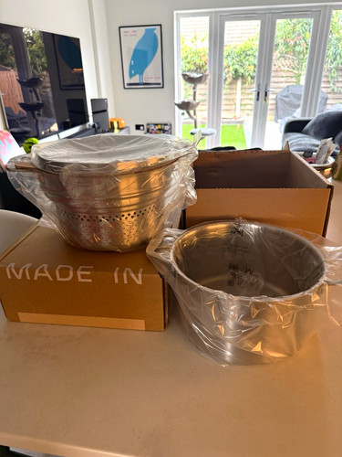 Made stainless clad stock - in,