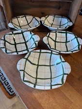 Vintage Set 5 Midwinter Stylecraft Jessie Tait Homeweave Handled Soup Bowls