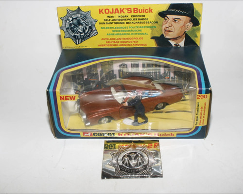 Corgi 290 kojak buick - kojak, in