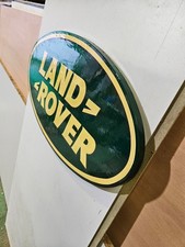 Land Rover wall art sign