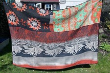 Large Vintage Indian Kantha