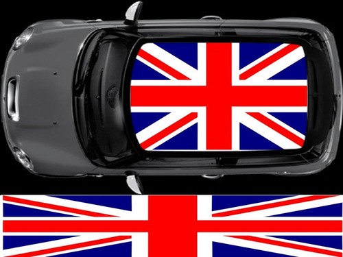 Blue and red union jack - red, flag