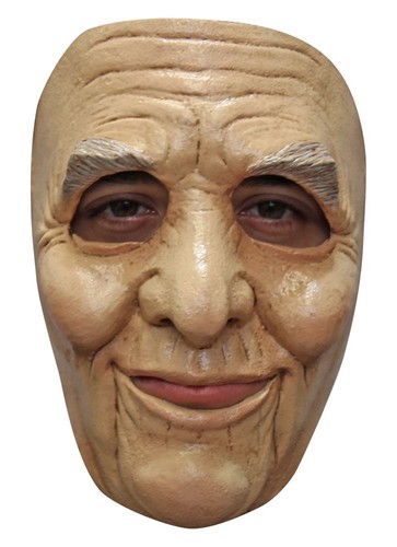 Old man face - man, mask