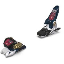 Marker Jester 16 ID Ski Bindings Blue White Red with 100mm Brakes