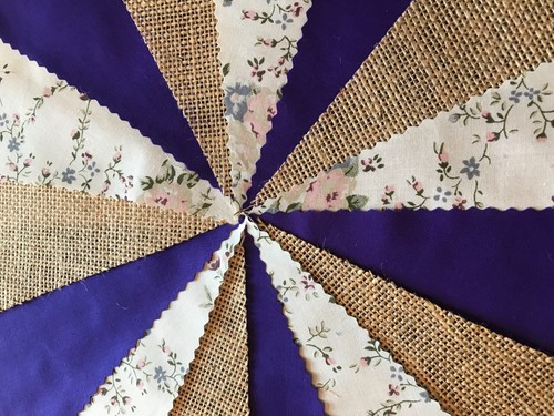 Handmade hessian fabric - handmade,