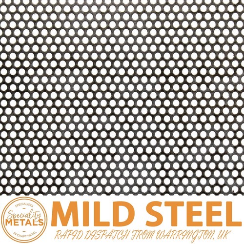 Mild steel round hole - mild,