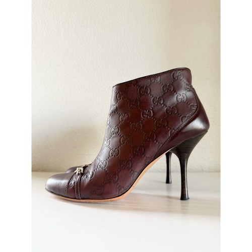 Gucci guccissima brown leather - gucci,
