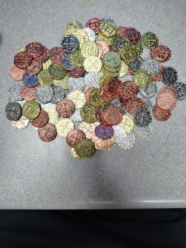 Metal pirate coins 105 - pirate,