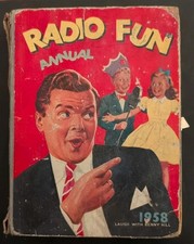Radio Fun Annual 1958 Vintage
