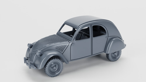 Citroen 2cv passenger car - citroen,