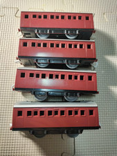 Tomy Thomas & Friends Series 4 Brown Passenger Express Coaches Cars Lot Bulk