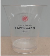 Taittinger Perspex Champagne Bucket  Cooler Bar ware RRP £50