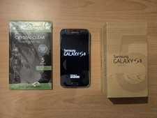 Samsung Galaxy S5 (SM-G900F) Unlocked with 4 Screen Protectors