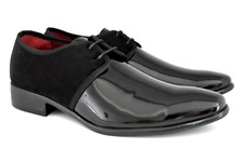 Mens Patent Shiny Velvet
