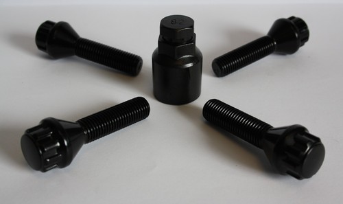 M12 30mm black locking - x,