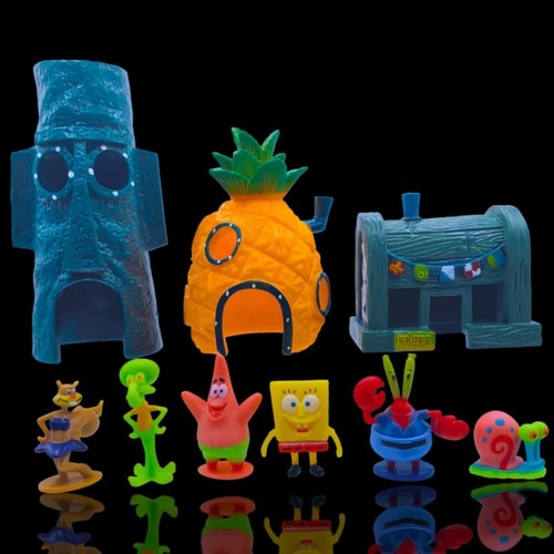 Spongebob aquarium decorations - aquarium,