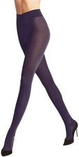 Falke Womens Softmerino Tights - Wineberry Purple