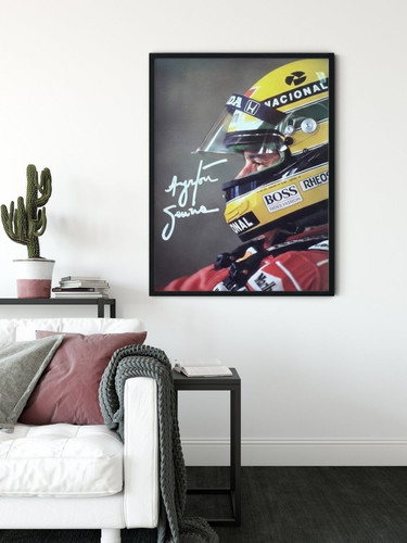 Ayrton senna formula poster - ayrton,