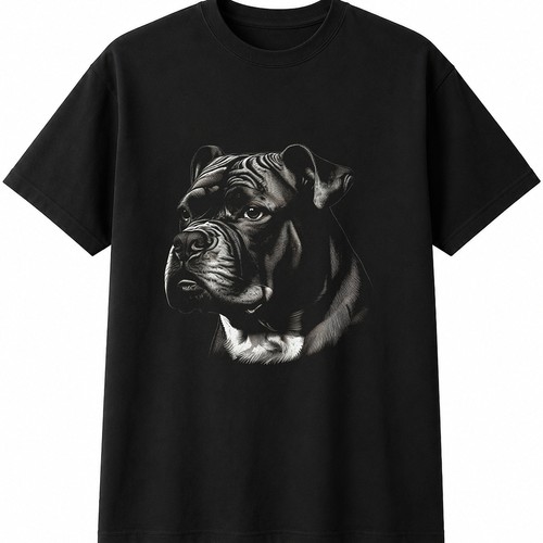 Charcoal american bully - american,